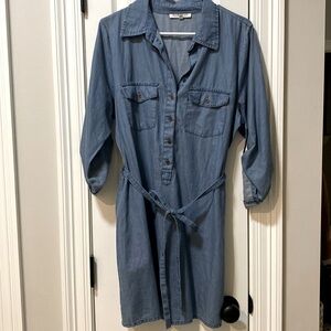 Denim dress